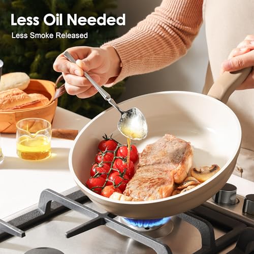 Ceramic Nonstick Pots and Pans Set