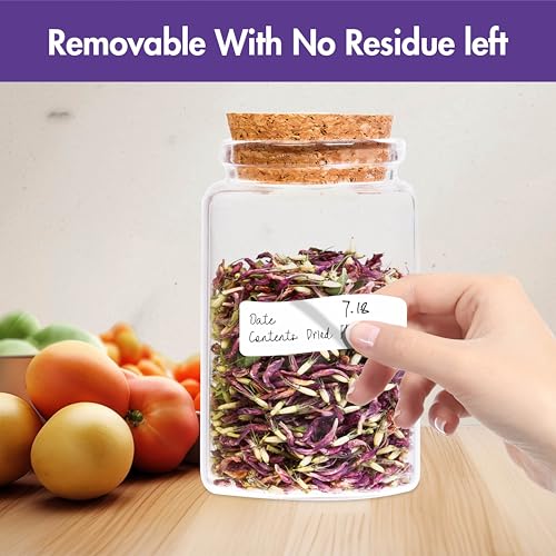 300 Removable Blank Food Labels (300 Count)
