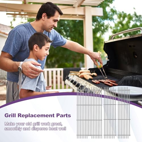1 Pack 54911 Cooking Grid Grates with 2 Pack 54921 Replacement for Viking VGBQ 30 in T Series