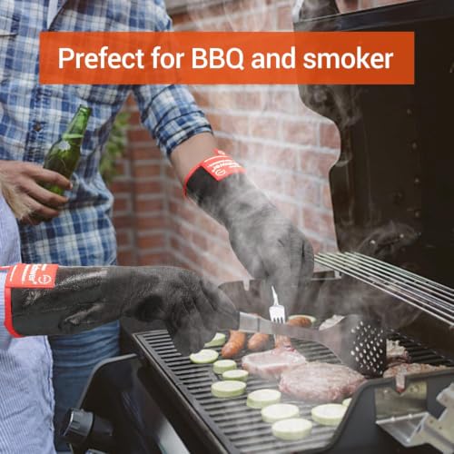 10 Pairs Heat Resistant BBQ Glove for Oven & Fryer Smoker (10 Count)