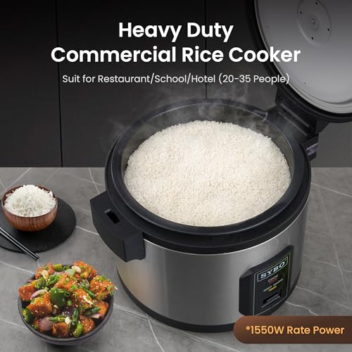 Commercial Rice Cooker and Warmer (30 Count)