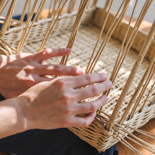 Wicker Storage Baskets for Shelves