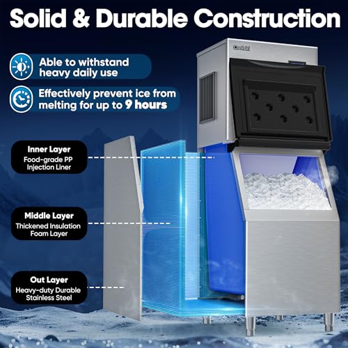 Commercial Ice Maker Machine 550LBS