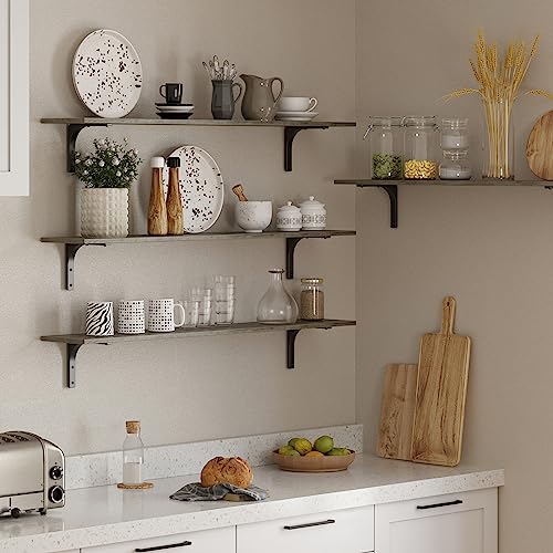 Long Wall Shelves (2 Count)
