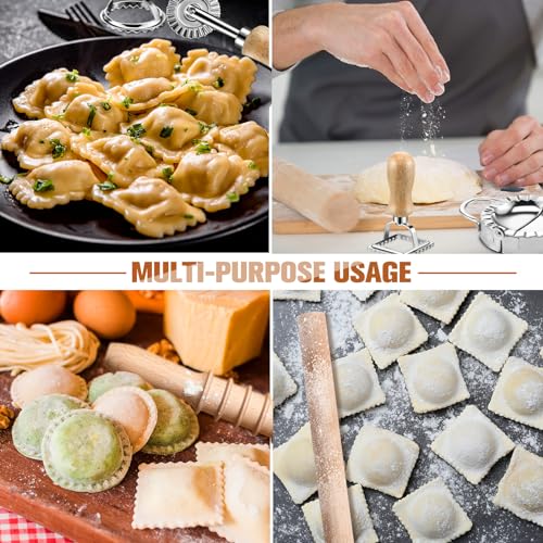 12 Piece Ravioli Mold Set with Press