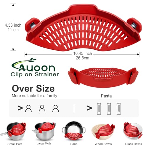 Pot Strainer Clip on Silicone