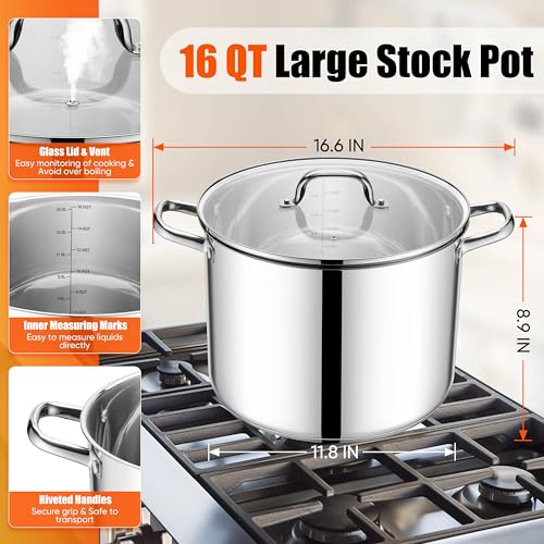 16 Quart Stainless Steel Pot
