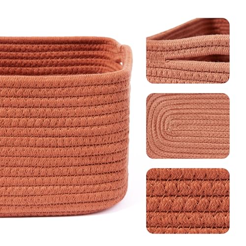 Small Storage Baskets for Organizing (3 Count)