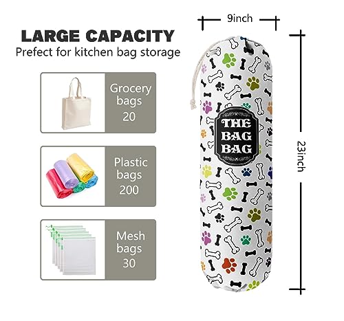 Grocery Bags Holder Organizer For Shopping Bags