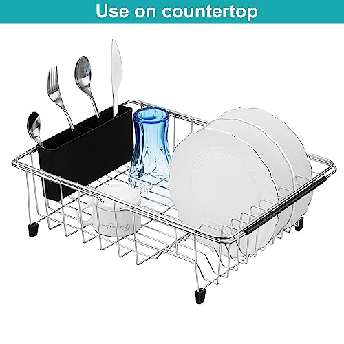 Expandable Multifunctional Dish Drying Rack