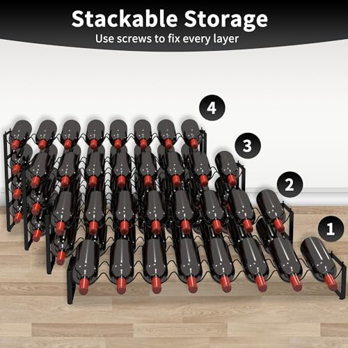 4 Tier Wine Rack