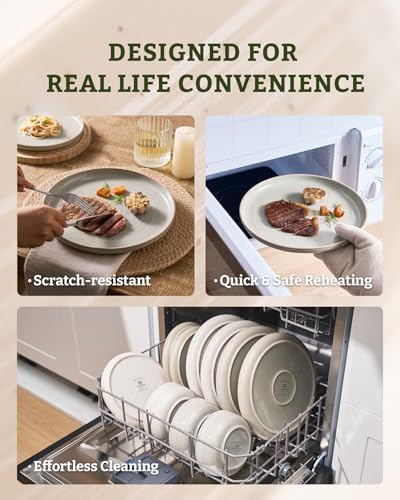 Meteor 18 Piece Stoneware Dinnerware Set