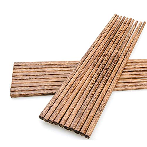 10 Pairs Wooden Chopsticks