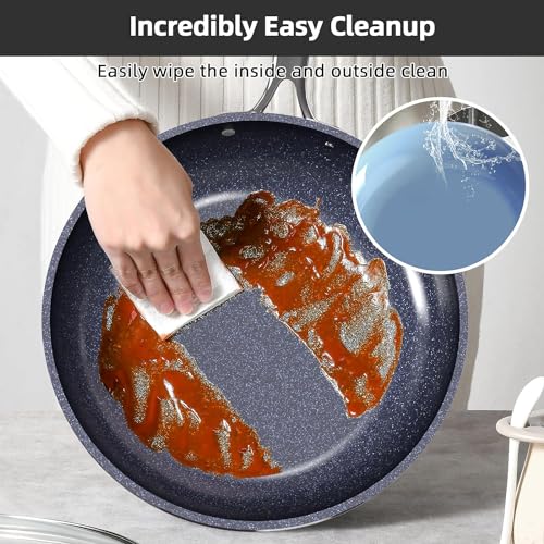 Lux 13pc Forged Lightweight Nonstick Ceramic Cookware Set