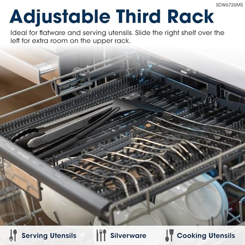 SDW6726MS 24 inch Stainless Steel Dishwasher