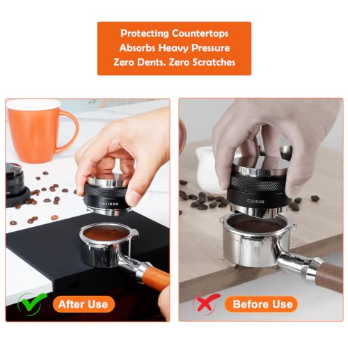 Minimalist Silicone Espresso Tamping Mat for Home Baristas