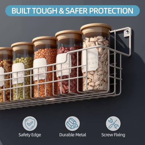 Spice Rack Wall Mount (4 Count)