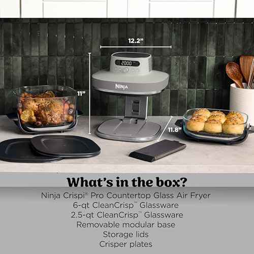 Crispi Pro Glass Air Fryer