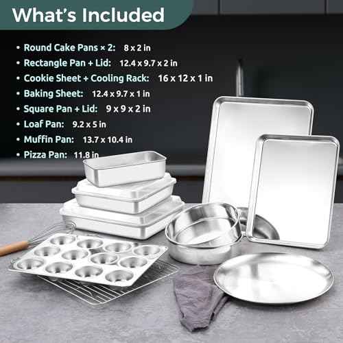 12 Piece Bakeware Sets (12 Count)