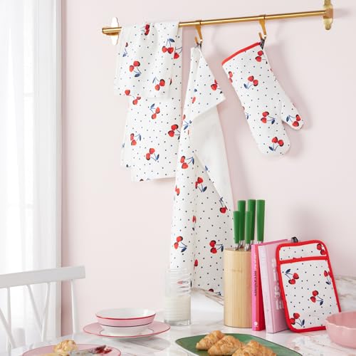 Cherry Dot Kitchen Towel