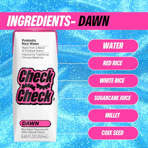CheckCheck Prebiotic Rice Water (101.36 Fl Oz)