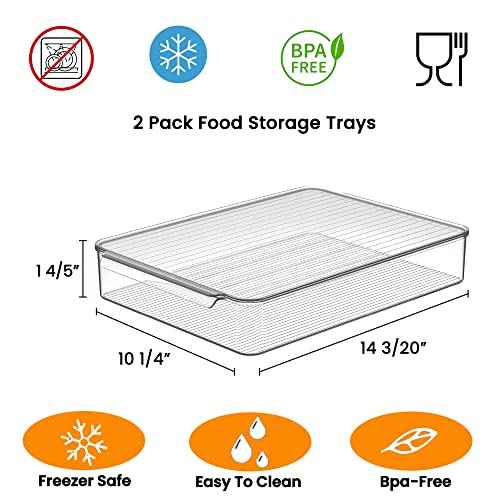 Stackable Freezer Organizer (2 Count)