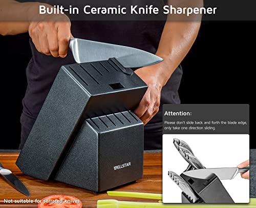 12 Slot Kitchen Knives Block