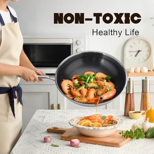 Hybrid Wok 12 inch Wok with lid