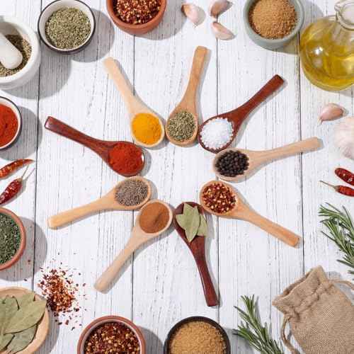 100 Pcs Small Wooden Spoons (102 Count)