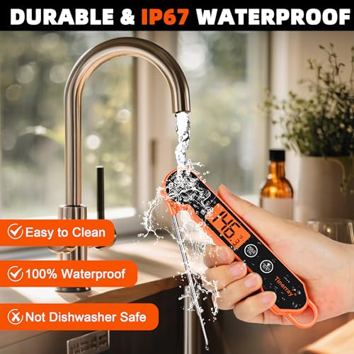 Professional Digital Meat Thermometer Instant Read Waterproof