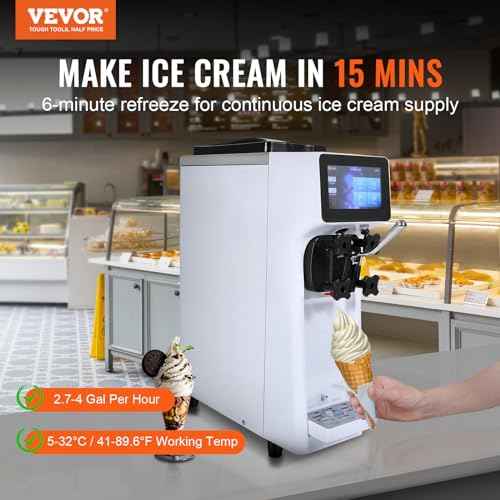 Commercial Ice Cream Machine 10.6 QT