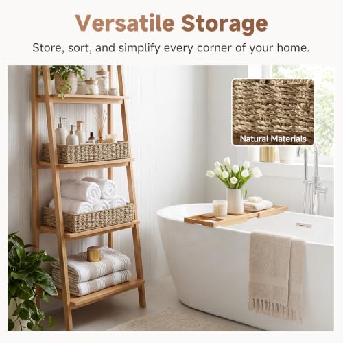 Large Seagrass Tray for Bathroom (2 Count)