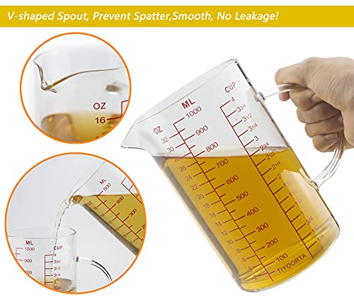 Glass Measuring Cup with Handle