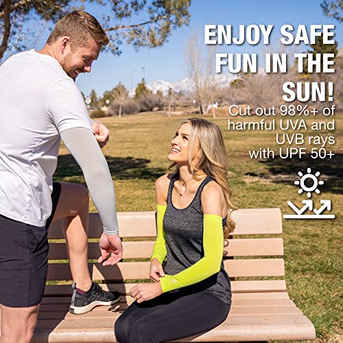 Cooling Arm Sleeves for Men & Women