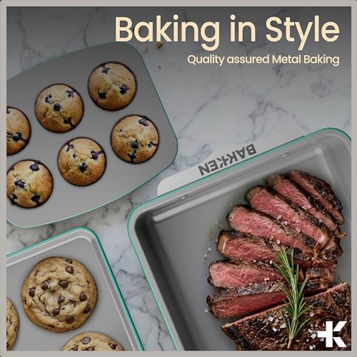 Bakken 8 Piece Stackable Bakeware Set