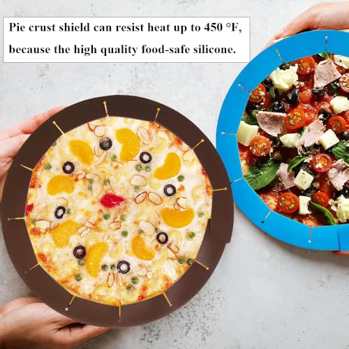 Adjustable Pie Crust Shields Baking Protectors
