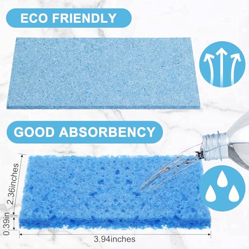 100 Pieces Compressed Wood Pulp Dish Sponges for Kitchen (100 Count)