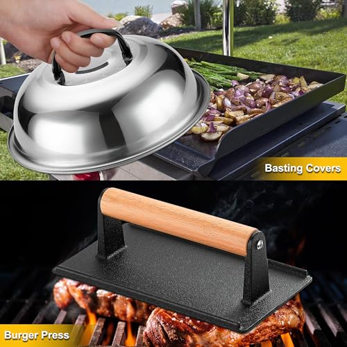 132PC Professional Griddle Accessories Kit