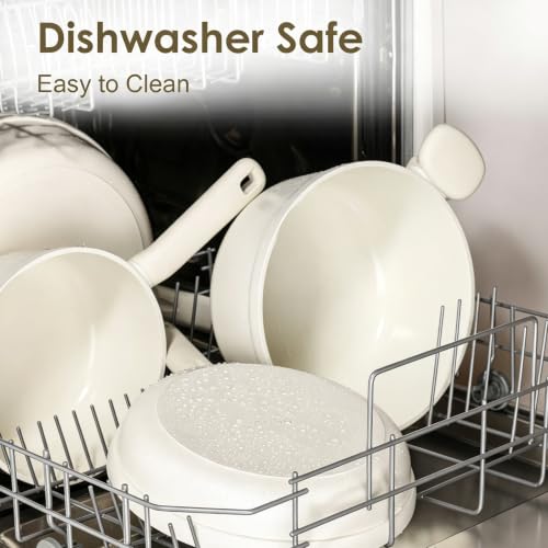 Ceramic Nonstick Pots and Pans Set