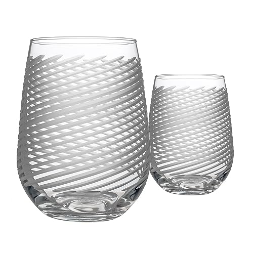 Cyclone Stemless Wine Tumbler (2 Count)