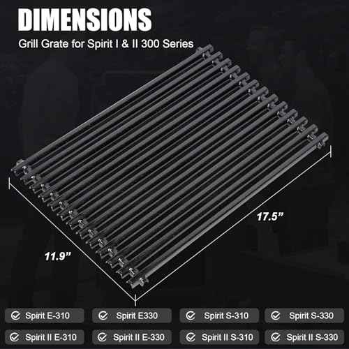 7525 Grill Grates for Weber Spirit 300