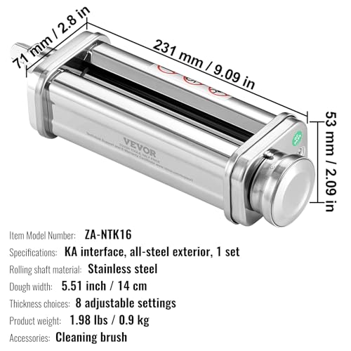 Patsa Roller Attchemnt for KitchenAid Stand Mixer