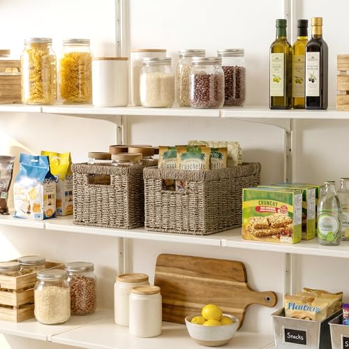 Wicker Baskets for Storage (2 Count)