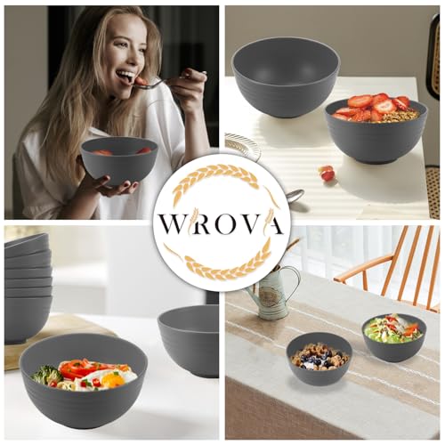 Wheat Straw Bowl Sets for Camping