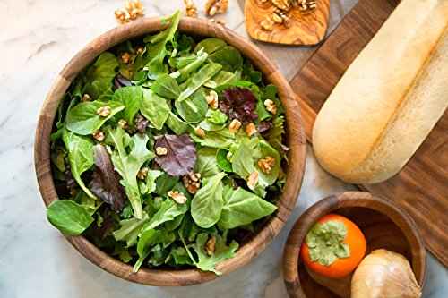 Acacia Wood Salad Bowl