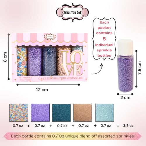 Sprinkles Mix (5 Ounce)