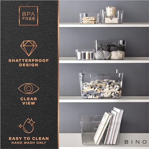 Plastic Organizer Bins (4 Count)
