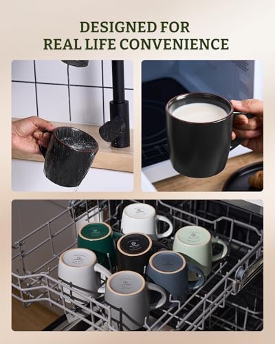 Mercury Coffee Mugs 13 oz (4 Count)