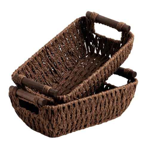 Small Baskets for Organizing (2 Count)