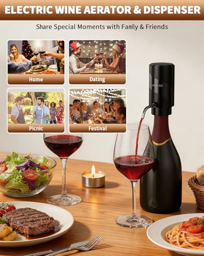 Electric Wine Aerator Pourer